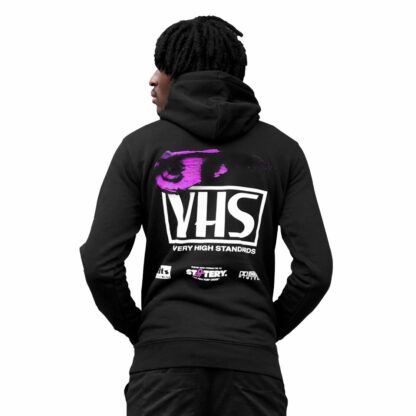 VHS - Hoodie - Noir - Homme – Image 2