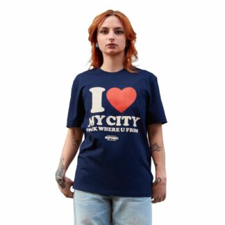 FWYF - T-Shirt - Marine - Femme